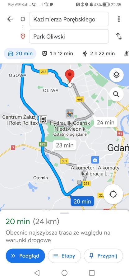 Przytulna kawalerka Apartment Gdansk Bagian luar foto